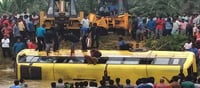 School bus overturns killing 8-year-old...?